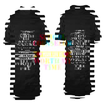 School Counselor Cute Appreciation Back To School Gift Tshirt Youth T-shirt - Monsterry