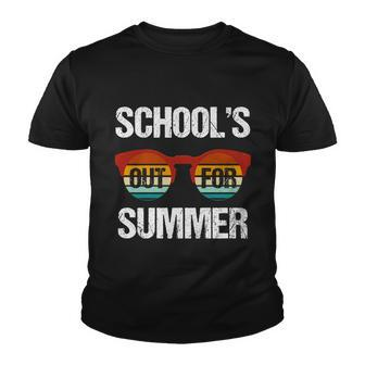 Schools Out For Summer Funny Gift Youth T-shirt - Monsterry UK