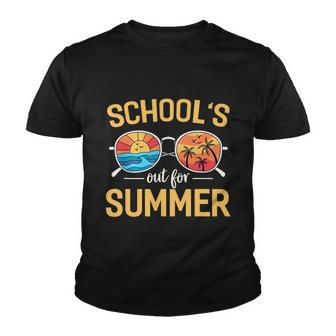 Schools Out For Summer Funny Happy Last Day Of School Gift Youth T-shirt - Monsterry CA