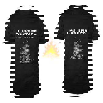Scout Camping Outdoor Campfire Hiking Backpacking Cool Gift Graphic Design Printed Casual Daily Basic Youth T-shirt - Thegiftio
