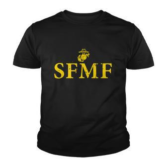 Sfmf Semper Fi Us Marines Tshirt V2 Youth T-shirt - Monsterry UK