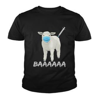 Sheep Or Sheeple Anti Vaccine And Mask Tshirt Youth T-shirt - Monsterry DE