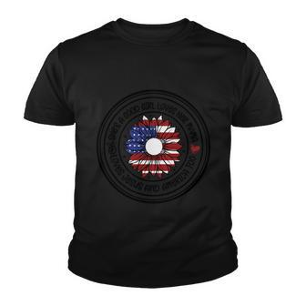 Shes A Good Girl Loves Her Mama Loves Jesus And America 4Th Of July Youth T-shirt - Monsterry CA