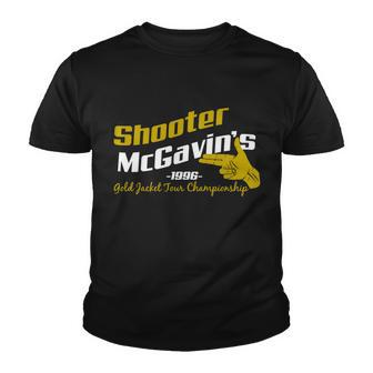 Shooter Mcgavins Golden Jacket Tour Championship Youth T-shirt - Monsterry DE