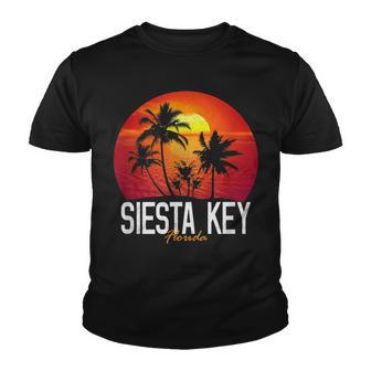 Siesta Key Palm Tree Swimming Scuba Novelty Gift Fl Youth T-shirt - Thegiftio UK