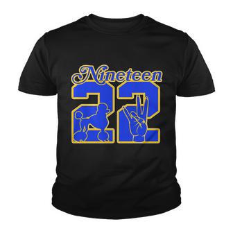 Sigma Nineteen 22 Gamma Rho Youth T-shirt - Monsterry UK