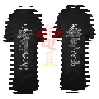 Sister Elf Christmas Youth T-shirt - Monsterry