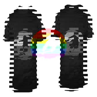 Skateboarding Lgbt Gay Pride Lesbian Bisexual Ally Quote Youth T-shirt - Monsterry