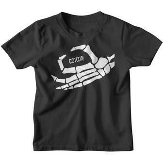 Skeleton Ok Hand Sign Lazy Diy Halloween Costume Funny Bones Youth T-shirt - Thegiftio UK
