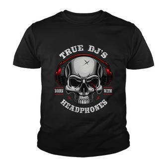 Skull Dj Youth T-shirt - Thegiftio UK