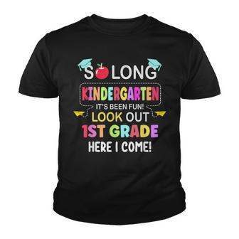 So Long Kindergarten 1St Grade Here I Come Graduation V2 Youth T-shirt - Thegiftio UK