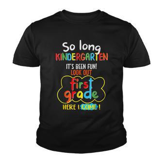So Long Kindergarten Hello 1St Grade Teacher Student V2 Youth T-shirt - Thegiftio UK