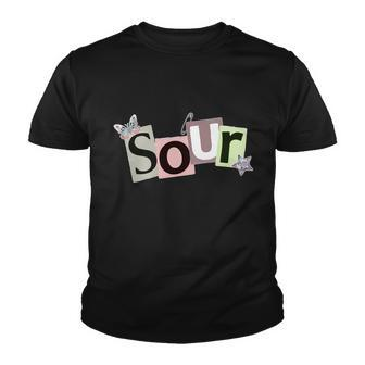 Sour Floral Logo Youth T-shirt - Monsterry CA