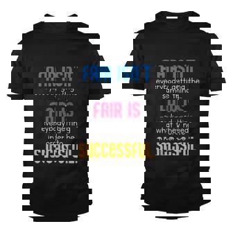 Special Education Teacher Fair Is School Sped Teacher Youth T-shirt - Monsterry