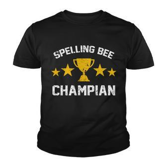Spelling Bee Champian Funny Youth T-shirt - Monsterry