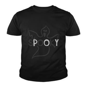 Spooky Ghost Funny Halloween Quote V3 Youth T-shirt - Monsterry