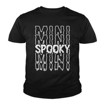 Spooky Mini Halloween Mama Girls Family Matching Costume Youth T-shirt - Seseable