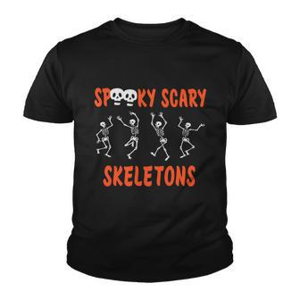 Spooky Scary Skeletons Halloween Quote Youth T-shirt - Monsterry AU