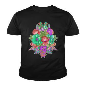 Spring Wild Flowers Bundle Bunch Youth T-shirt - Monsterry DE