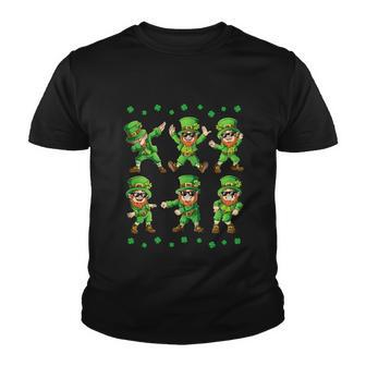 St Patricks Day Dancing Leprechaun Funny St Patricks Day Leprechaun Youth T-shirt - Thegiftio