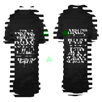St Patricks Day Funny St Patricks Day Tshirt Youth T-shirt - Monsterry