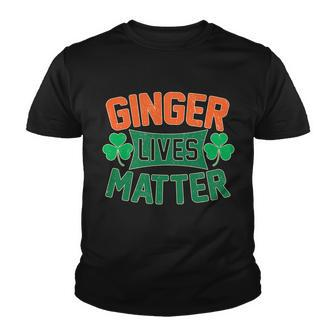 St Patricks Day - Ginger Lives Matter Tshirt Youth T-shirt - Monsterry UK