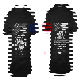 Stars Stripes Reproductive Rights Stars Stripes Sunglasses Gift Youth T-shirt - Monsterry
