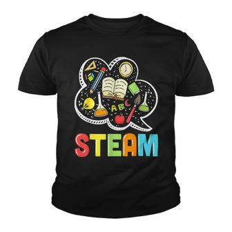 Steam Teacher And Student Back To School Stem Tee Youth T-shirt - Seseable