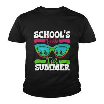 Summer Break 2022 Retro Summer Break Schools Out For Summer Cool Gift Youth T-shirt - Monsterry DE