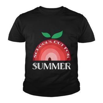Summer Break 2022 Retro Summer Break Schools Out For Summer Funny Gift Youth T-shirt - Monsterry UK