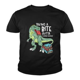 Summer Reading 2022 Oceans Of Possibilities Trex Dinosaur Youth T-shirt - Monsterry AU