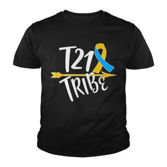T21 Tribe - Down Syndrome Awareness Tshirt Youth T-shirt - Monsterry