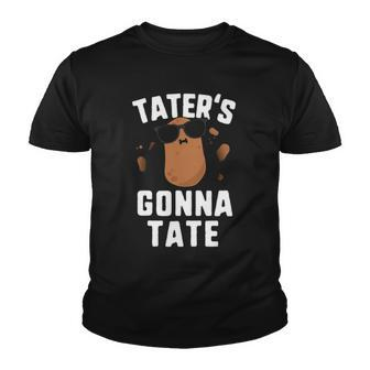 Tater&8217S Gonna Tate Kids Haters Gonna Hate Funny Potato Youth T-shirt | Mazezy