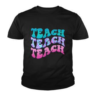 Teach Compassion Teach Kindness Teach Confidence Graphic Shirt Youth T-shirt - Monsterry UK