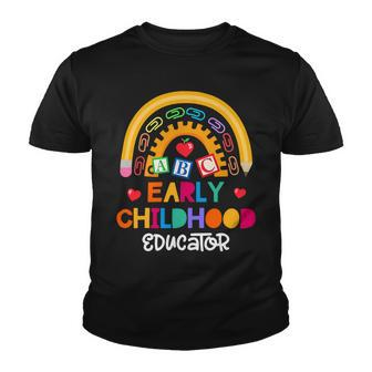 Teacher Early Childhood Educator Preschool Head Start Crew Youth T-shirt - Seseable