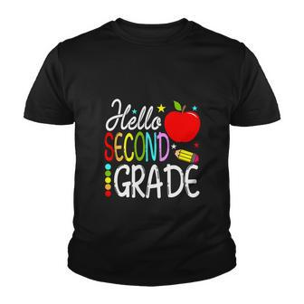 Team 2Nd Grade Funny Hello Second Grade Youth T-shirt - Monsterry