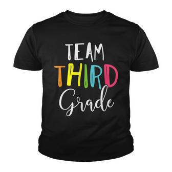 Team 3Rd Grade Teacher Student Back To School Youth T-shirt - Thegiftio UK