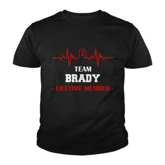 Team Brady Lifetime Member Youth T-shirt - Monsterry UK