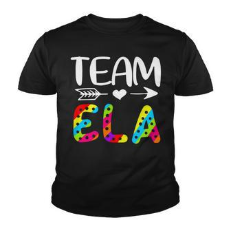 Team Ela - Ela Teacher Back To School Youth T-shirt | Seseable CA