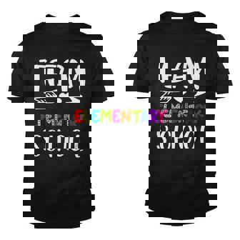 Team Elementary - Elementary Teacher Back To School Youth T-shirt - Seseable