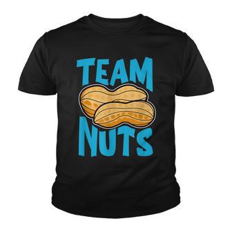 Team Nuts Funny Matching Party Baby Boy Gender Reveal Youth T-shirt - Thegiftio UK