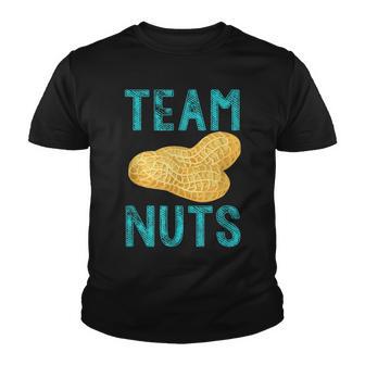 Team Nuts Funny Team Boy Gender Reveal Youth T-shirt - Thegiftio UK