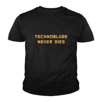 Technoblade Never Dies V6 Youth T-shirt - Monsterry UK