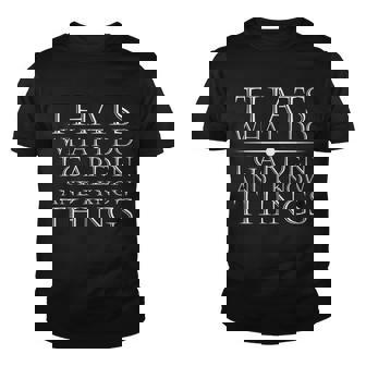 Thats What I Do I Garden And Know Thing Youth T-shirt - Monsterry