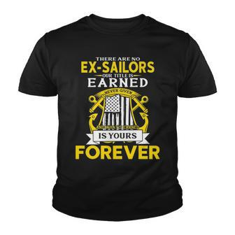 The Are No Ex Sailor Youth T-shirt - Monsterry