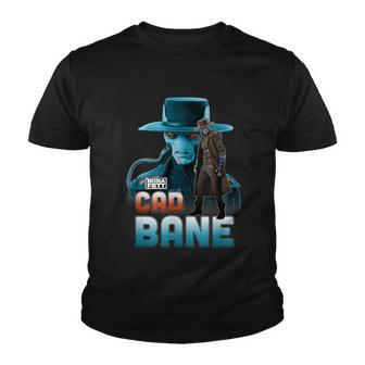 The Book Of Boba Fett Cad Bane Character Poster Tshirt Youth T-shirt - Monsterry