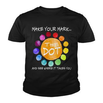 The Dot - Make Your Mark Youth T-shirt - Monsterry