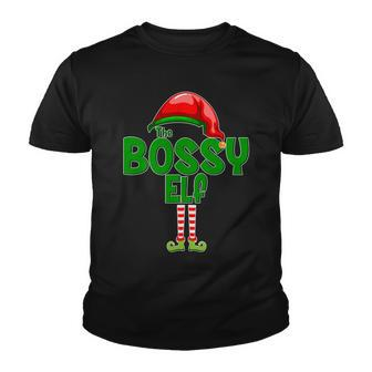 The Grumpy Elf Matching Christmas Tshirt Youth T-shirt - Monsterry UK