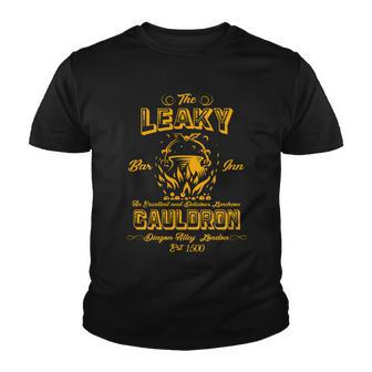 The Leaky Cauldron Bar Inn Tshirt Youth T-shirt - Monsterry
