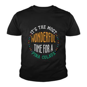 The Most Wonderful Time For Christmas In July Youth T-shirt - Monsterry